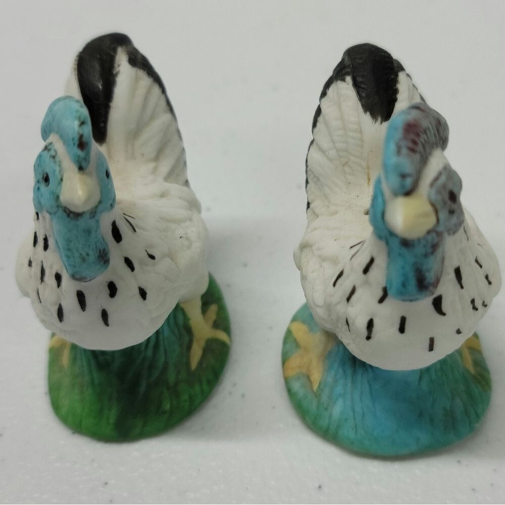 Vintage Porcelain Chicken Salt And Pepper Set Japan Very Old
